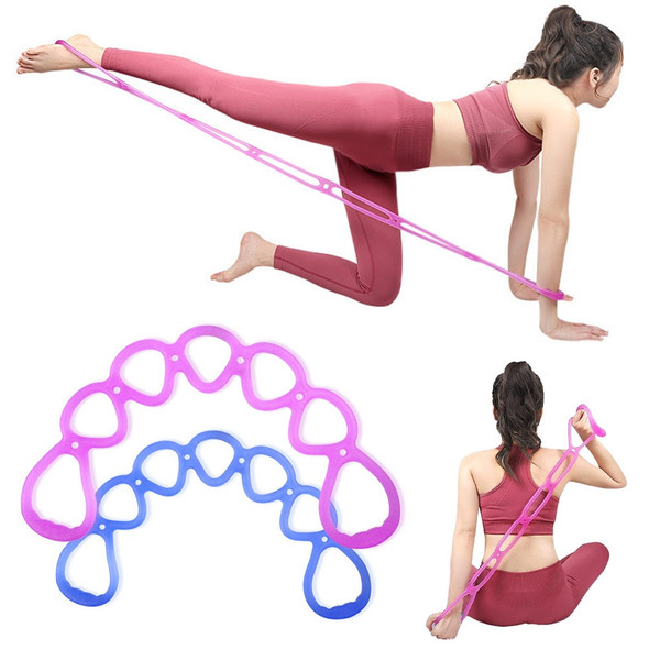 7 Hole Puller Home Fitness Chain Elastic Belt Open Shoulder Beauty 7 Hole Puller Home Fitness Chain Elastic Belt Open Shoulder Beauty