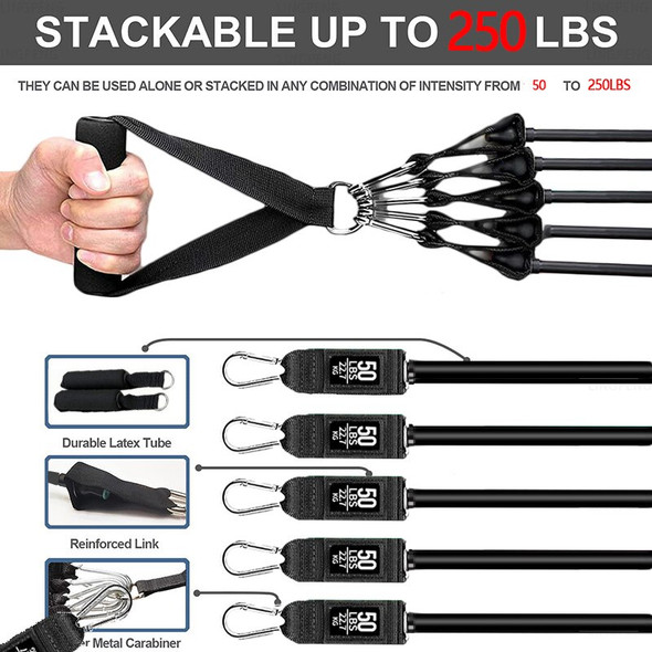 Multifunctional Resistance Bands Pull Rope | Build Muscle Resistance Multifunctional Resistance Bands Pull Rope | Build Muscle Resistance