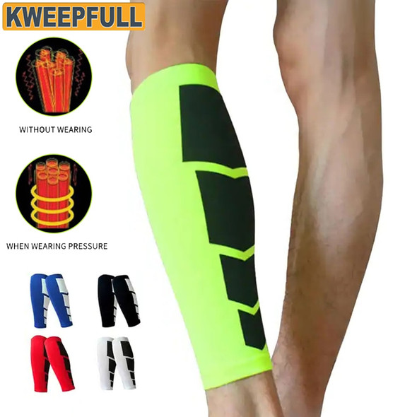 2Pcs Calf Compression Sleeves for Men Women, Leg Sleeve & Shin Splints