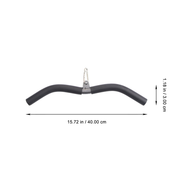 Exercise Resistance Bands Fitness Bar Pull Down Biceps Equipment Steel