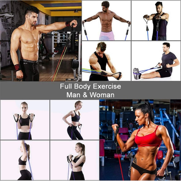 Fitness Equipment | Resistance Bands | Pull Rope - 11pcs /set Pull Fitness Equipment | Resistance Bands | Pull Rope - 11pcs /set Pull