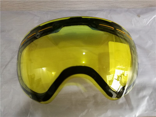 Yellow Glare Lenses Ski Goggles Only Can Be Used In Conjunction With
