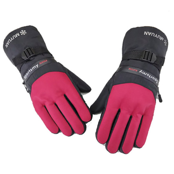 1 Pair Snowboard Thickened Winter Hiking Outdoor Sports Men Ski Gloves 1 Pair Snowboard Thickened Winter Hiking Outdoor Sports Men Ski Gloves