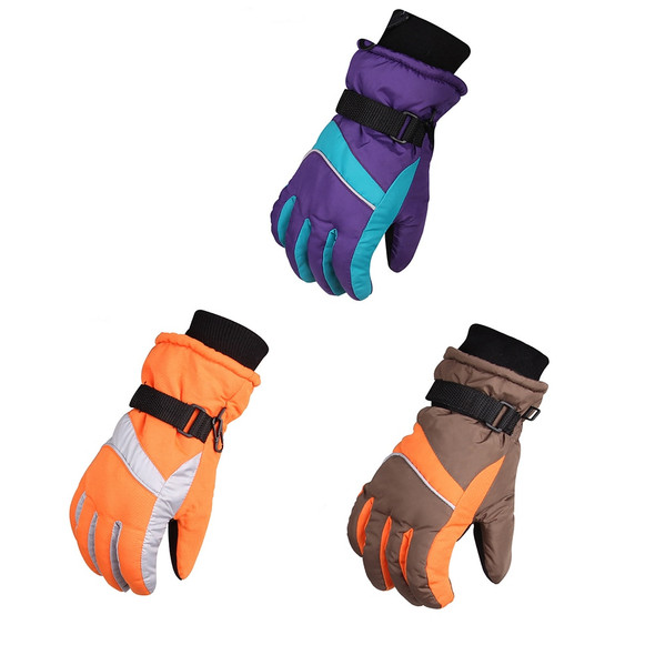 1 Pair Adult Insulated Waterproof Ski Gloves Sports Warm Outdoor Anti 1 Pair Adult Insulated Waterproof Ski Gloves Sports Warm Outdoor Anti