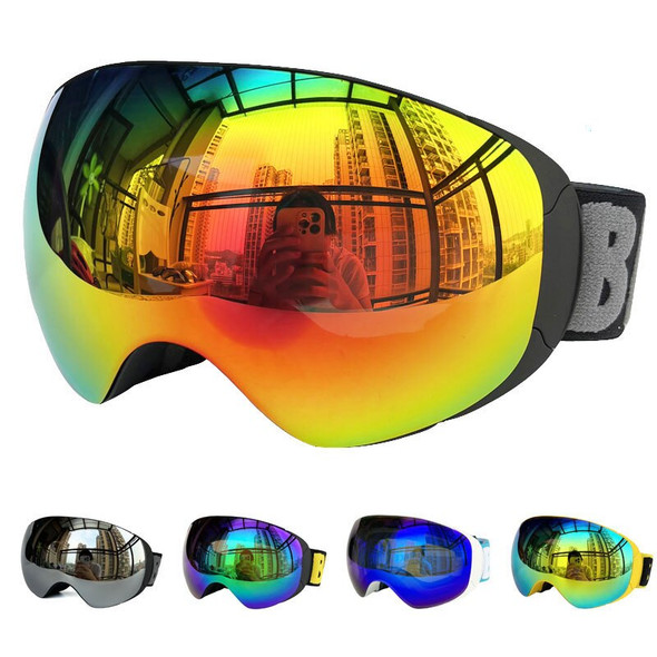 2022 Magnetic Ski Goggles With Quick-change Lens Uv400 Protection