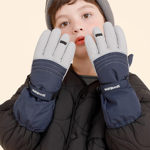 New Children Ski Gloves Winter Waterproof Thermal Snowboarding Snow