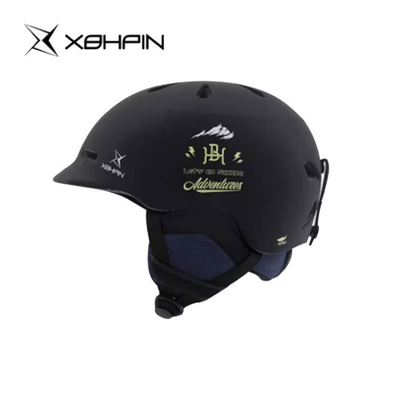 XBHPIN Brand Man/Woman Ski Helmet Winter Snowboard Helmet Moto Bike