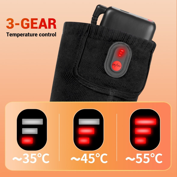 65℃ Heated Socks Electric Heating Socks for Women Men Winter Warm