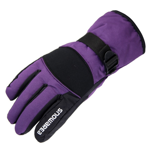 Ski Gloves Women Men Winter Warm Waterproof Windproof Plush Adult Ski Gloves Women Men Winter Warm Waterproof Windproof Plush Adult