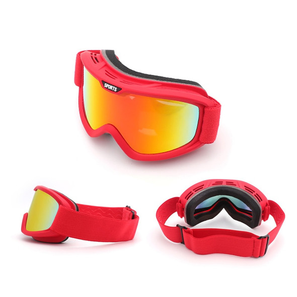 Double Lens UV Anti fog Ski Goggles for Men Women Winter Sports