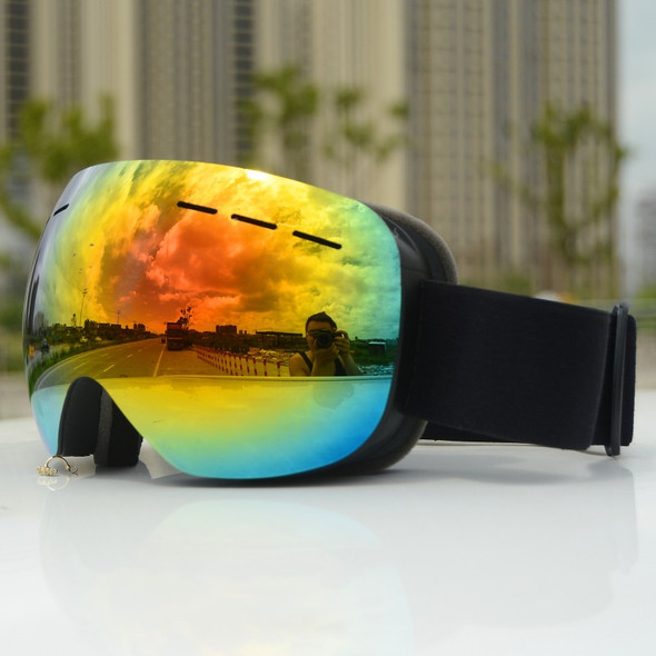 Double Layers Anti Fog Ski Goggles Snow Snowboard Glasses Snowmobile