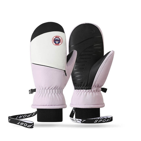 Men Women Winter Thick Mittens Windproof Ski Gloves Snowboard Sport