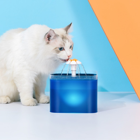2L Automatic Cats and Dogs Water Fountain with LED Lighting USB Pet Water Dispenser with Recirculate Filtring for Pet Feeder 2L Automatic Cats and Dogs Water Fountain with LED Lighting USB Pet Water Dispenser with Recirculate Filtring for Pet Feeder