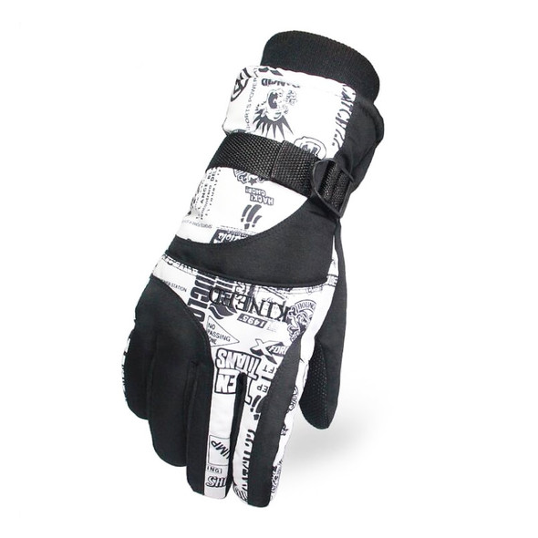 Ski Skiing Gloves Men Women Snow Mittens Waterproof Warm Gloves