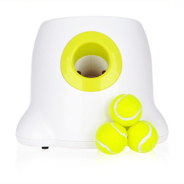 Pet Dog Toys Tennis Launcher Automatic Throwing Machine Pet Ball Throw Device 3/6/9m Section Emission with 3 Balls Dog Training Pet Dog Toys Tennis Launcher Automatic Throwing Machine Pet Ball Throw Device 3/6/9m Section Emission with 3 Balls Dog Training