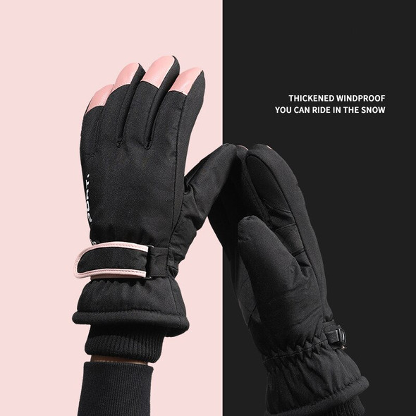 2022 Winter Warm Ski Gloves Women Touchscreen Waterproof Skiing 2022 Winter Warm Ski Gloves Women Touchscreen Waterproof Skiing