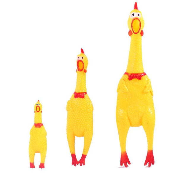 Screaming Chicken Squeeze Sound Toy Pets Dog Toys Product Shrilling Decompression Tool Squeak Vent chicken Screaming Chicken Squeeze Sound Toy Pets Dog Toys Product Shrilling Decompression Tool Squeak Vent chicken