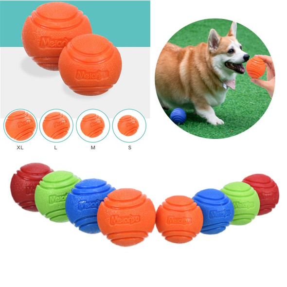 1PC Pet Dog Ball Bouncy Rubber Solid Ball Resistance To Dog Chew Toys Outdoor Throwing Recovery Training for Dogs Pet Supplies 1PC Pet Dog Ball Bouncy Rubber Solid Ball Resistance To Dog Chew Toys Outdoor Throwing Recovery Training for Dogs Pet Supplies