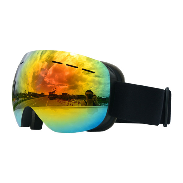 Magnetic Ski Goggles With Quick-change Lens And Case Set 100% Uv400