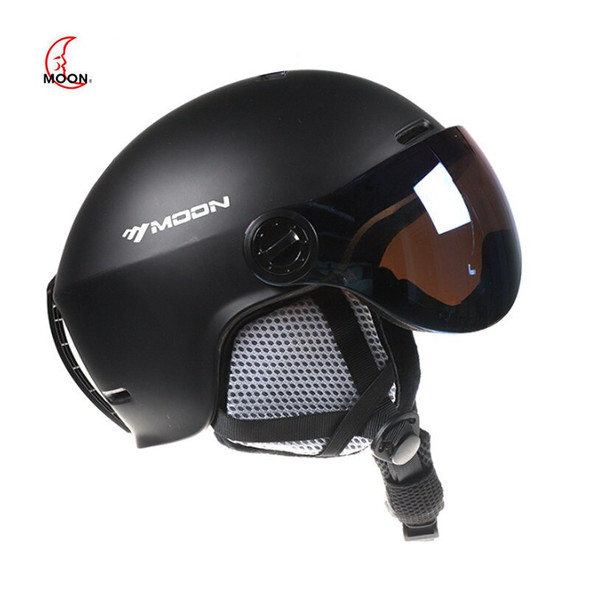 Ski Helmet Safety Helmet With Goggles Integrated Male And Female