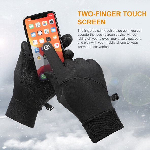 Winter Men's Gloves Touch Cold Waterproof Motorcycle Cycle Gloves