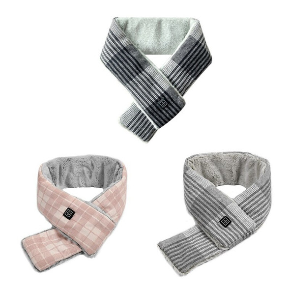 N0HA Washable USB Electric Heating Scarf, 3 Temperature Levels, Heated