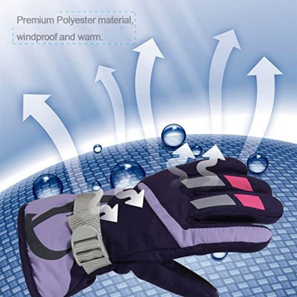 Winter Ski Waterproof Gloves | Winter Outdoor Ski Gloves | Ski Gloves