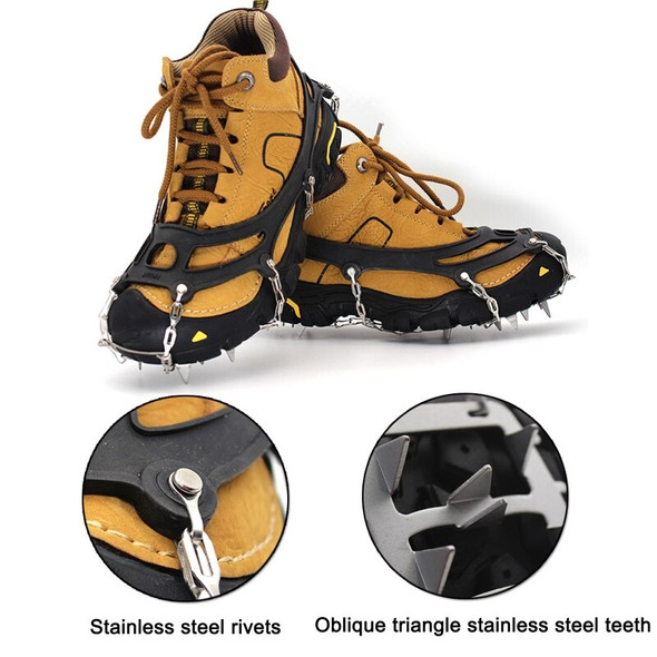 Crampons, Ice Cleats, Traction Cleats Ice Snow Grips, Stainless Ice