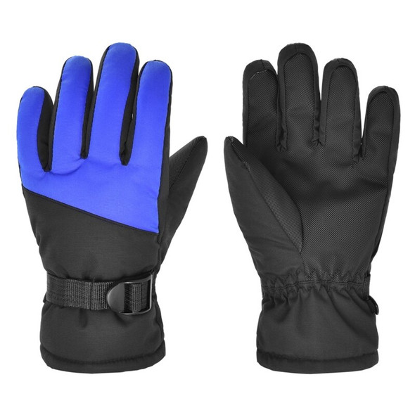 Children Ski Gloves 1 Pair Thicken Keeping Warm Snowboarding Gloves