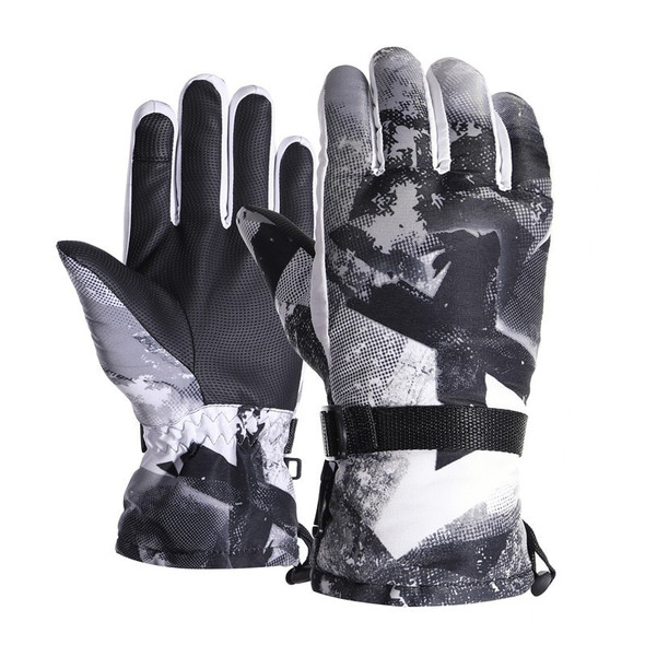 New Ski Gloves Touch Screen Women PU Anti Slip Winter Warm Glove New Ski Gloves Touch Screen Women PU Anti Slip Winter Warm Glove