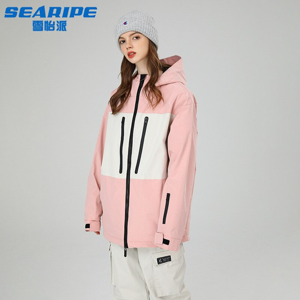 New StyleSki Suit Women's Tops Men's Ski Suits Windproof and Warm