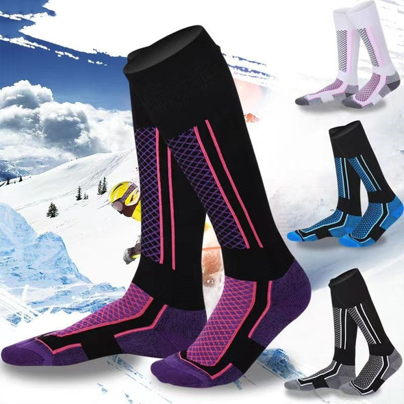 Adult Thickening Warm Ski Socks Men Women Winter Towel Tall Outdoor