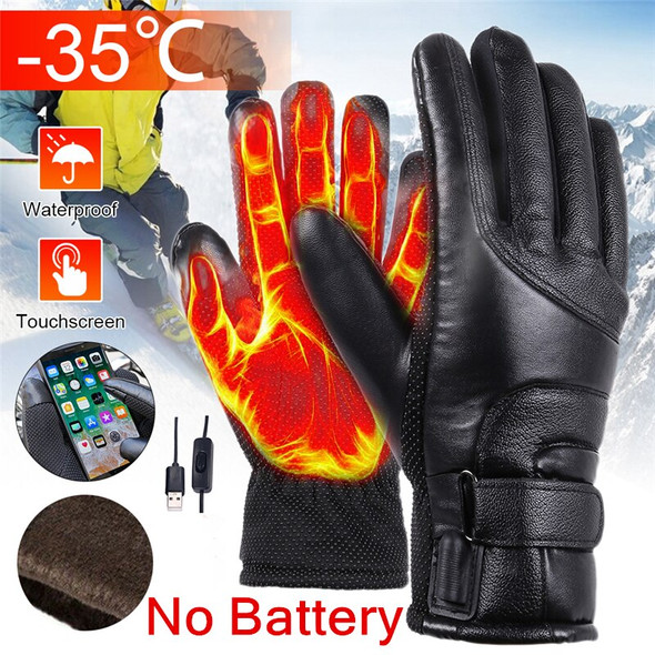 Electric Heated Gloves Waterproof | Winter Electric Heating Gloves -