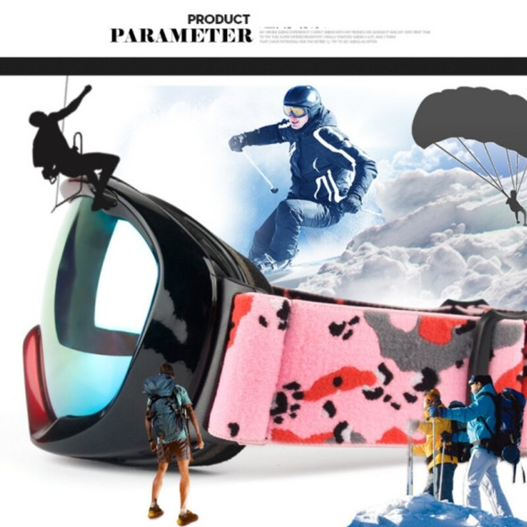 2023 Professional HD Ski Goggles UV400 Anti Fog Ski Eyewear Winter