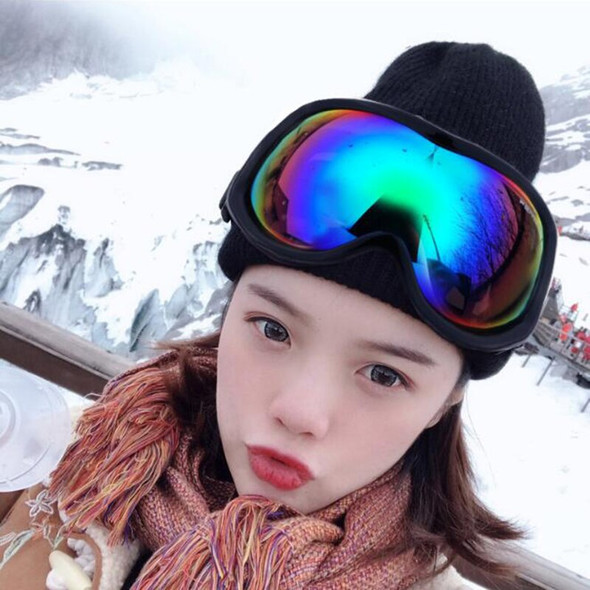 Winter Skiing Glasses Anti-fog Windproof Ski Goggles Uv Protection