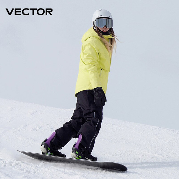 VECTOR Ski Suit Set 3L Women Man Winter Jackets and Pants Warm