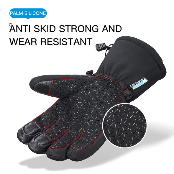 Winter Ski Gloves Touch Screen Warm Men Motorcycle Cycling Mitten