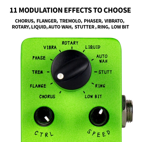 Multi Effect Electric Guitar Pedal | Guitar Effects Pedals Flanger -