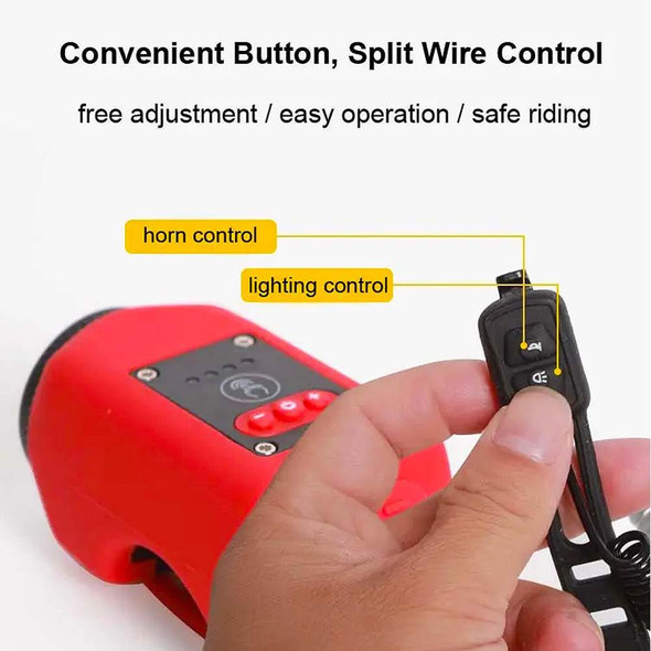 Bicycle Front Light Super Bright Cycling Flashlight With Loud Horn Bicycle Front Light Super Bright Cycling Flashlight With Loud Horn