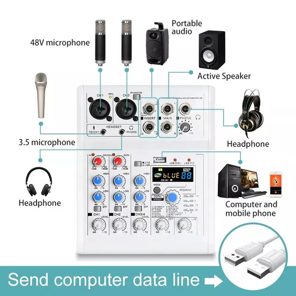 Karaoke Smartphone | Dj Mixer Usb | Sound Card Mixer | Dj Sound Mix |