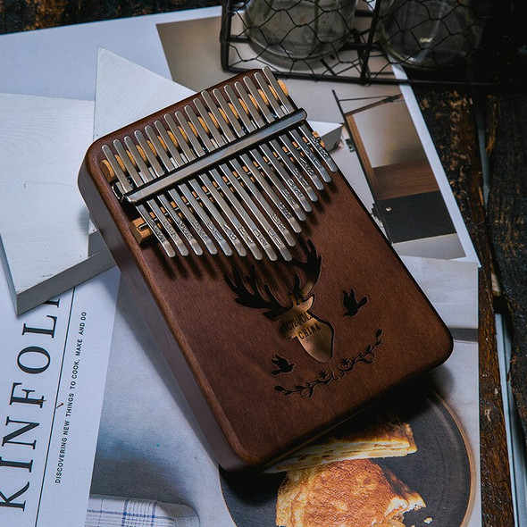 Thumb Piano 17-tone Carlimba Beginner Finger Piano Introduction