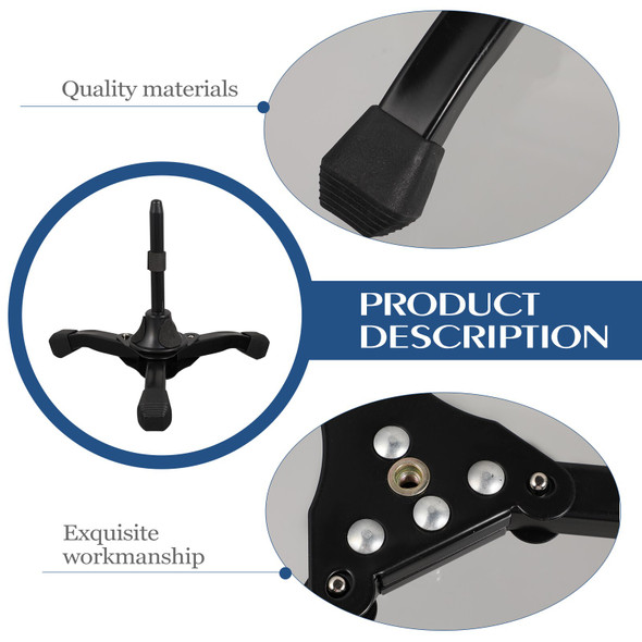 Saxophone Stand Flute Portable Clarinet Holder Foldable Alloy Musical