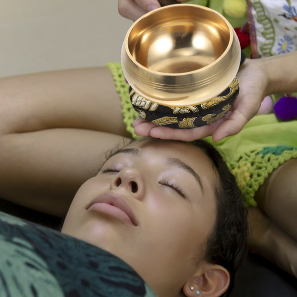 Wooden Fish Mat Singing Bowl Holder Bolster Pillows Accessories