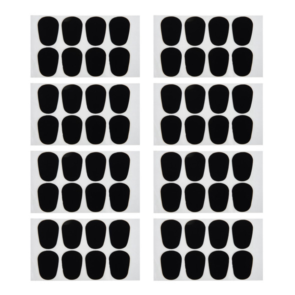 64 Pcs Saxophone Tooth Pad Rubber Mouthpiece Bass Clarinet Replace