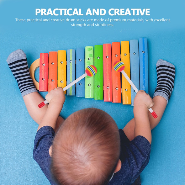 Sponge Stick Lightweight Percussion Practical Drumstick Accessories