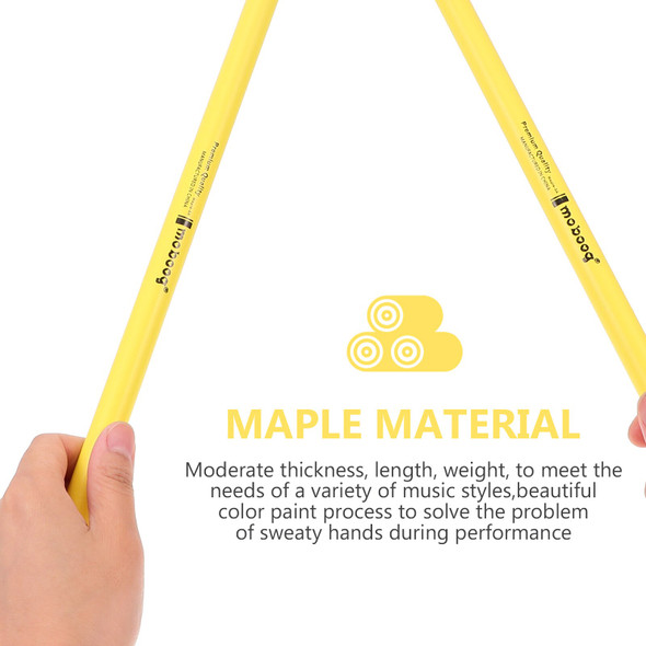 2 Pairs Maple Sticks Simple Air Drumsticksstick Percussion Instruments