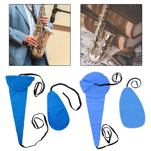 2Pcs Saxophone Cleaning Care Kits Sax Absorbent Cloth, Lightweight Sax