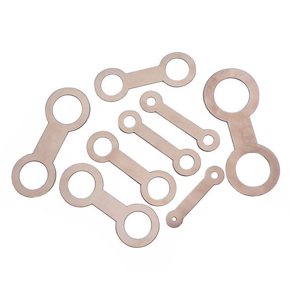 8PCS/Set Saxophone Pad Leveling Rings Sax Leveling Tool Pads Repair