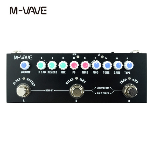 Cuvave Cube Baby Multi Effects Pedal For Electric Guitar/bass/acoustic Cuvave Cube Baby Multi Effects Pedal For Electric Guitar/bass/acoustic