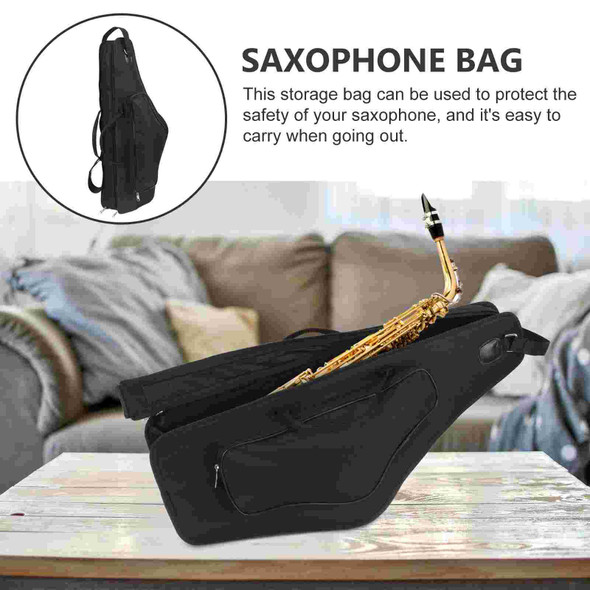 Alto Saxophone Storage Case Accessories Backpack Portable Shoulder